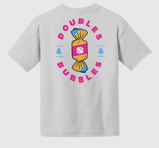 Doubles and Bubbles Youth Tee