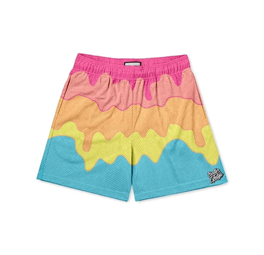 Summer Ice Cream Drip Youth Shorts