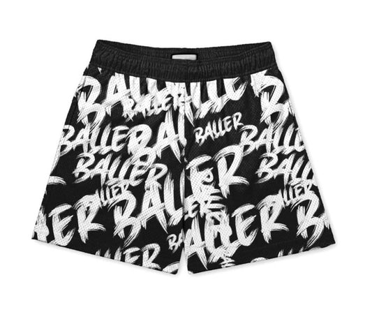 Baller Youth Shorts - Black