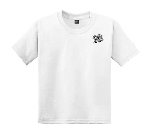Baseball Ice Cream Drip American Flag Youth Tee